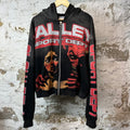 Vale Devils Advocate Zip Up Hoodie Black Sz XL