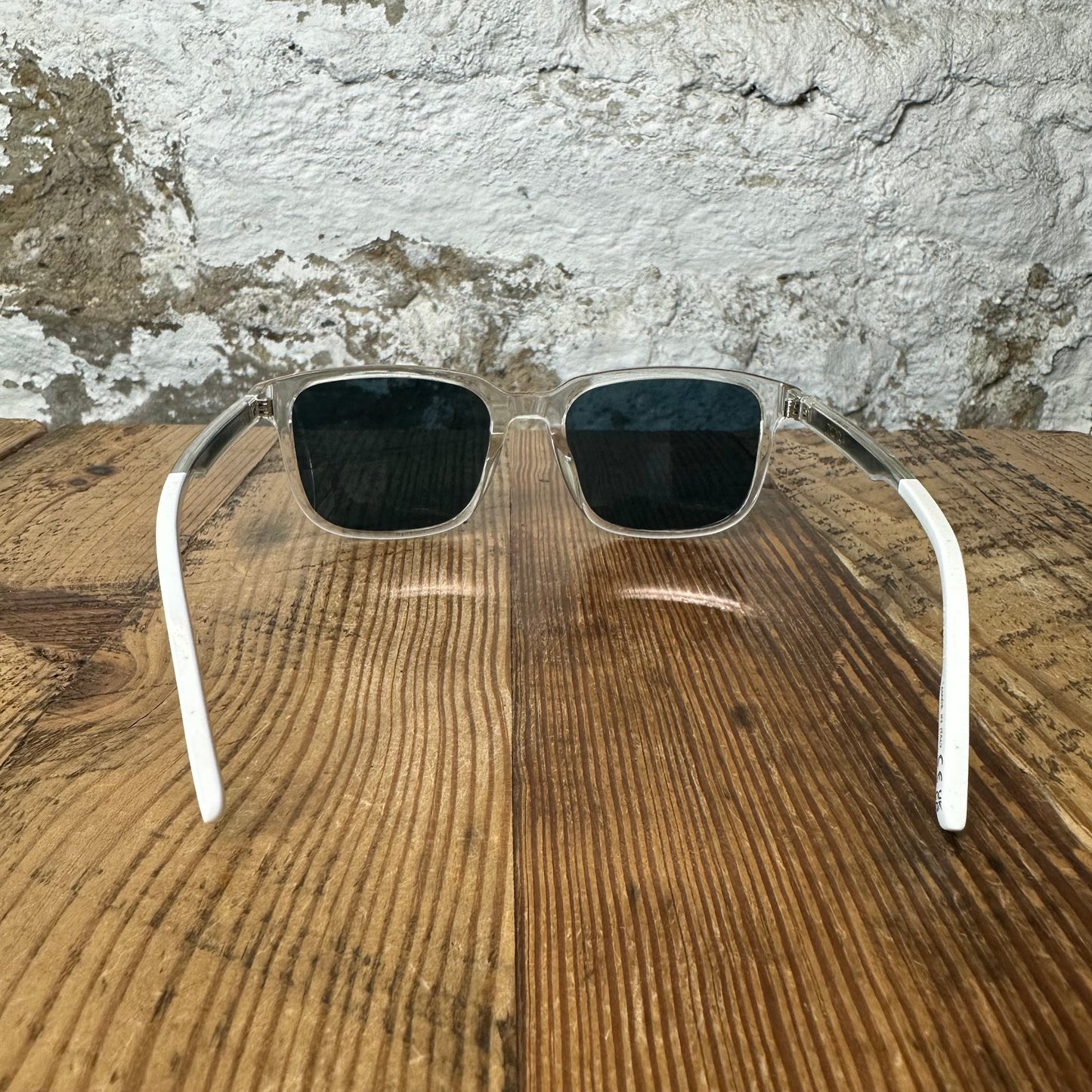Dior Geometric Monogram Clear White Sunglasses W/ Box