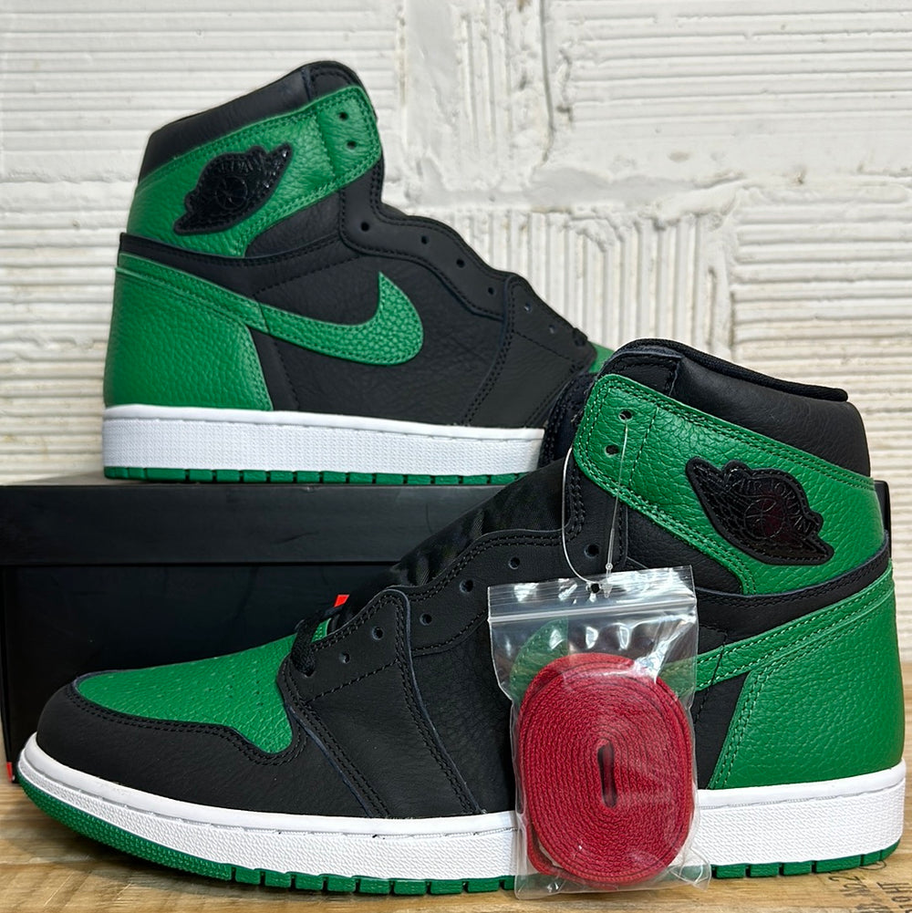 Air Jordan 1 High Pine Green Black Sz 13 DS