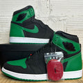 Air Jordan 1 High Pine Green Black Sz 13 DS