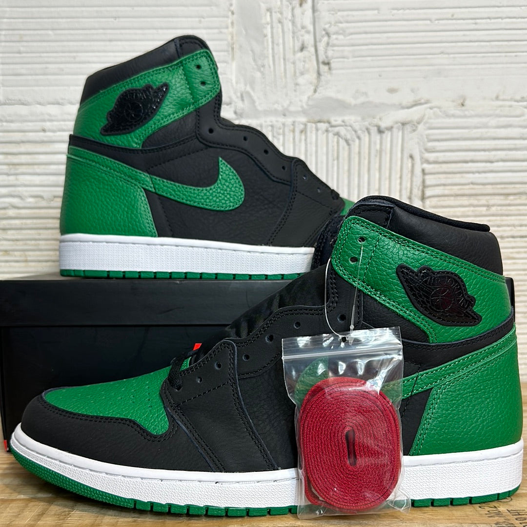 Air Jordan 1 High Pine Green Black Sz 13 DS