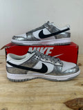 Nike Dunk Low Golden Gals Metallic Silver Sz 8.5(10W)