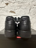 Nike Air Force 1 Low Supreme Black White Sz 10.5