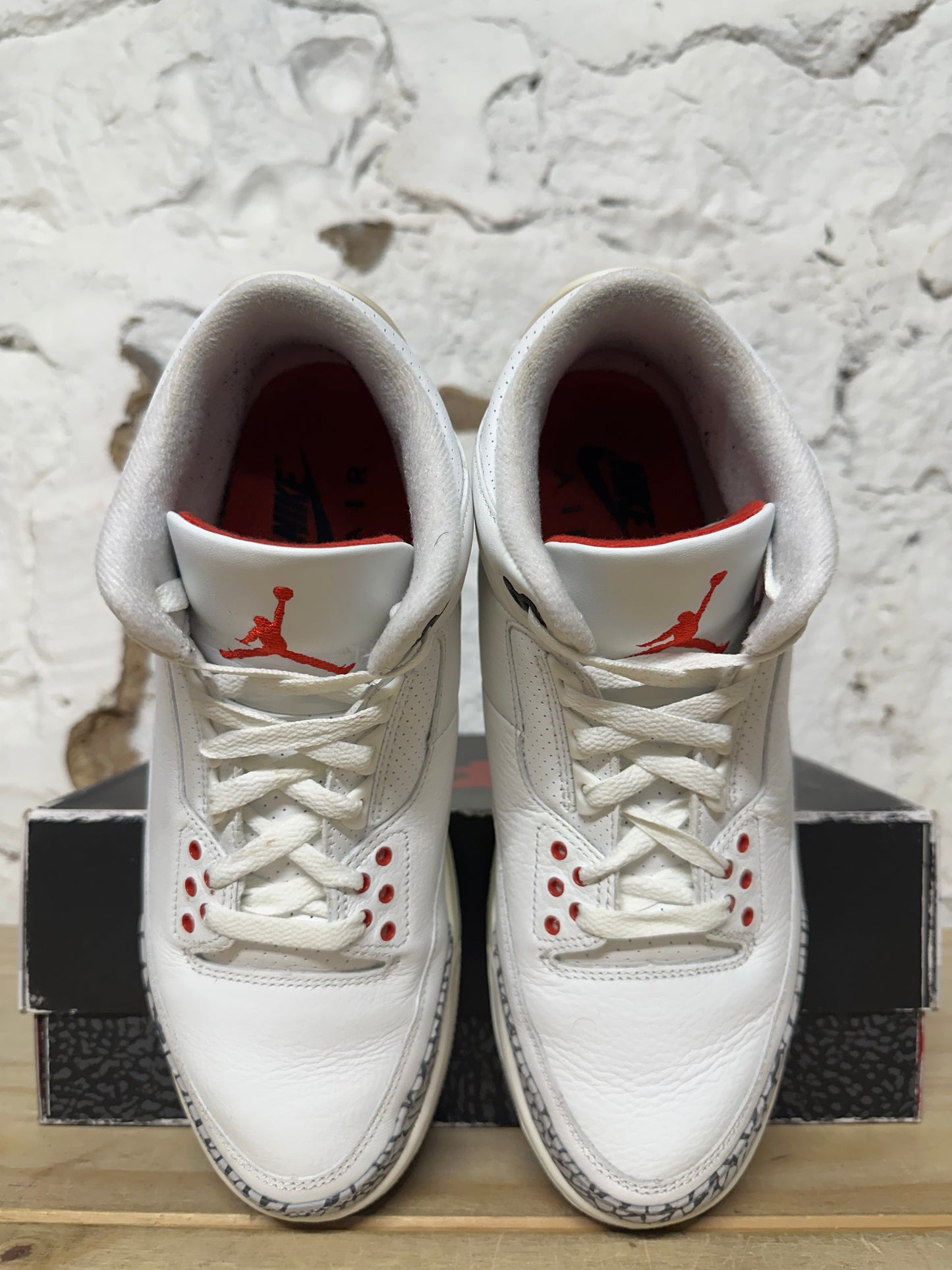 Air Jordan 3 White Cement Reimagined Sz 9.5