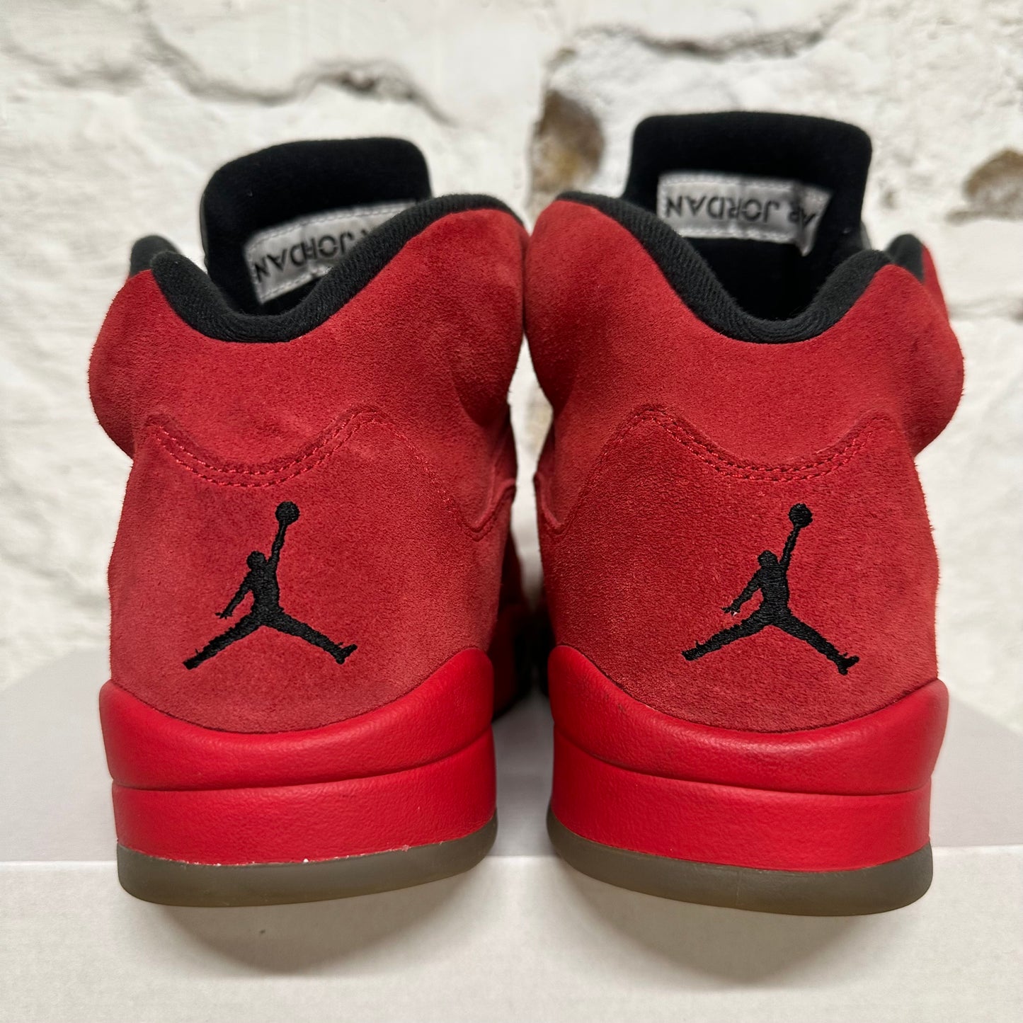 Air Jordan 5 Red Suede Sz 9
