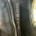 Rick Owens High Black Leather Milk Sneaker Sz 8 (41)