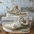 Louis Vuitton Beige Cream Skate Sneaker Sz 5.5 (4LV)