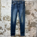 Amiri Plain Dark Blue Denim Jeans Sz 34