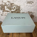 Lanvin Curb Light Blue Lace Clear White Blue Sneaker Sz 9 (42)