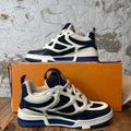 Louis Vuitton Navy White Skate Sneaker Sz 8.5 (7LV)