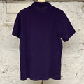 Burberry Purple Polo Sz XL