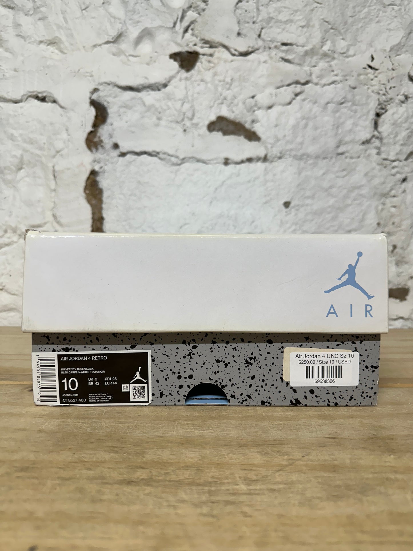 Air Jordan 4 University Blue Sz 10