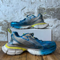 Balenciaga 3XL Blue Grey Yellow Sneaker Sz 10 (43)
