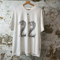 Amiri 22 Skater Logo White T-Shirt Sz M