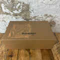 Burberry Spellout Plaid White Larkhall Sneaker Sz 10.5 (43.5)