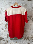 Gucci Yellow Logo Red White T-shirt Sz XS