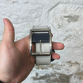 LV White Monogram Belt Sz (100/40)