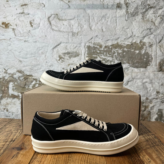 Rick Owens DRKSHDW Vintage Black Milk Sneaker DS