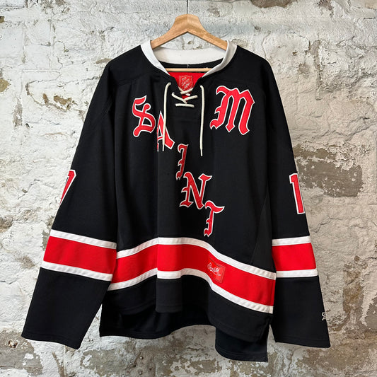 Saint Michael Supernatural Black White Red Jersey Sz OSFA
