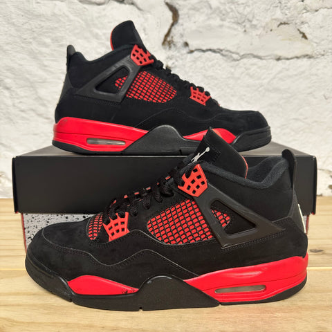 Air Jordan 4 Red Thunder Sz 10