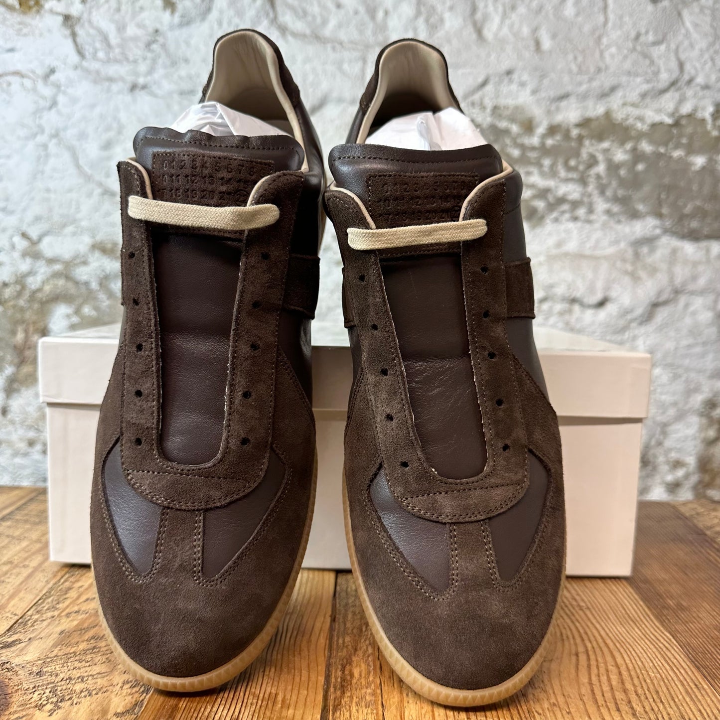 Maison Margiela Replica Brown Sneaker Sz 13 (46) DS