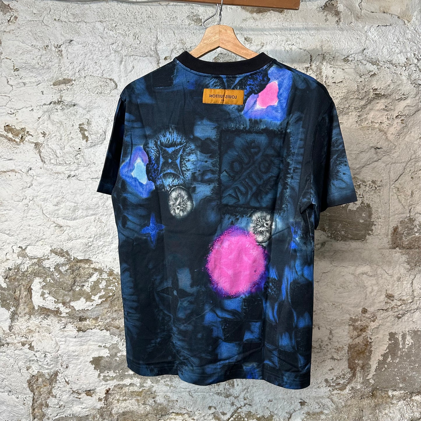 Louis Vuitton Salt Damier Print T-Shirt Sz M