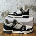 Louis Vuitton Black White Trainer Sneaker Sz 9.5 (8LV)