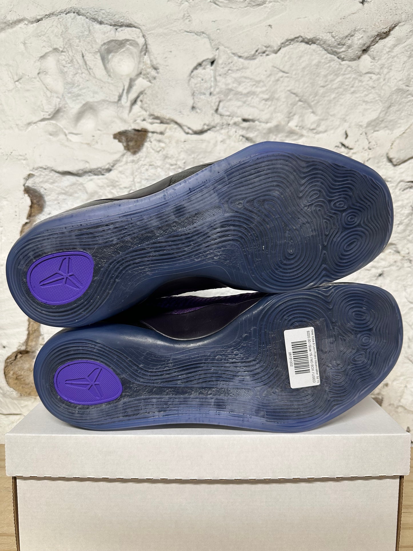 Nike Kobe 9 Low Protro Moonwalker Sz 15