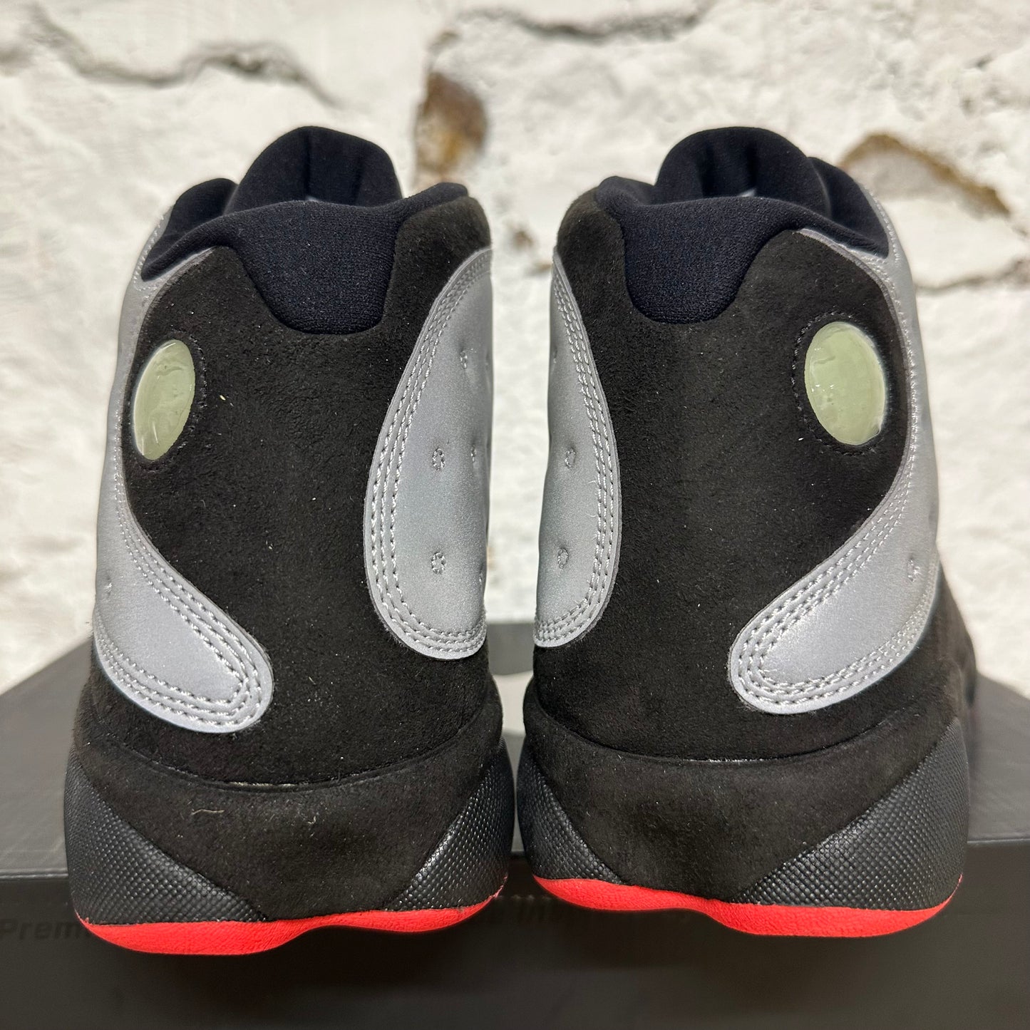 Air Jordan 13 3M Reflective Silver Sz 10 DS