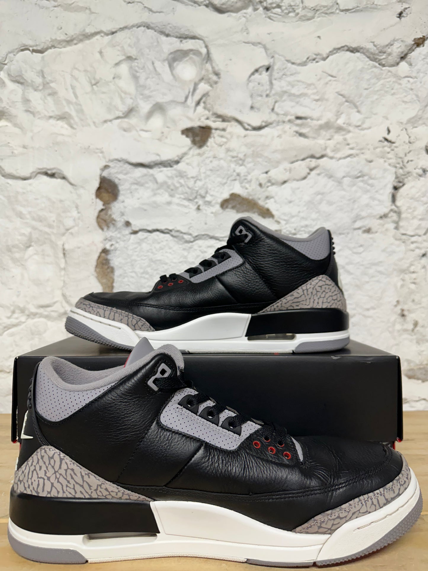 Air Jordan 3 Black Cement Sz 12