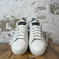 Dolce Gabbana Black White Portofino Sneaker Sz 6.5 (39.5)