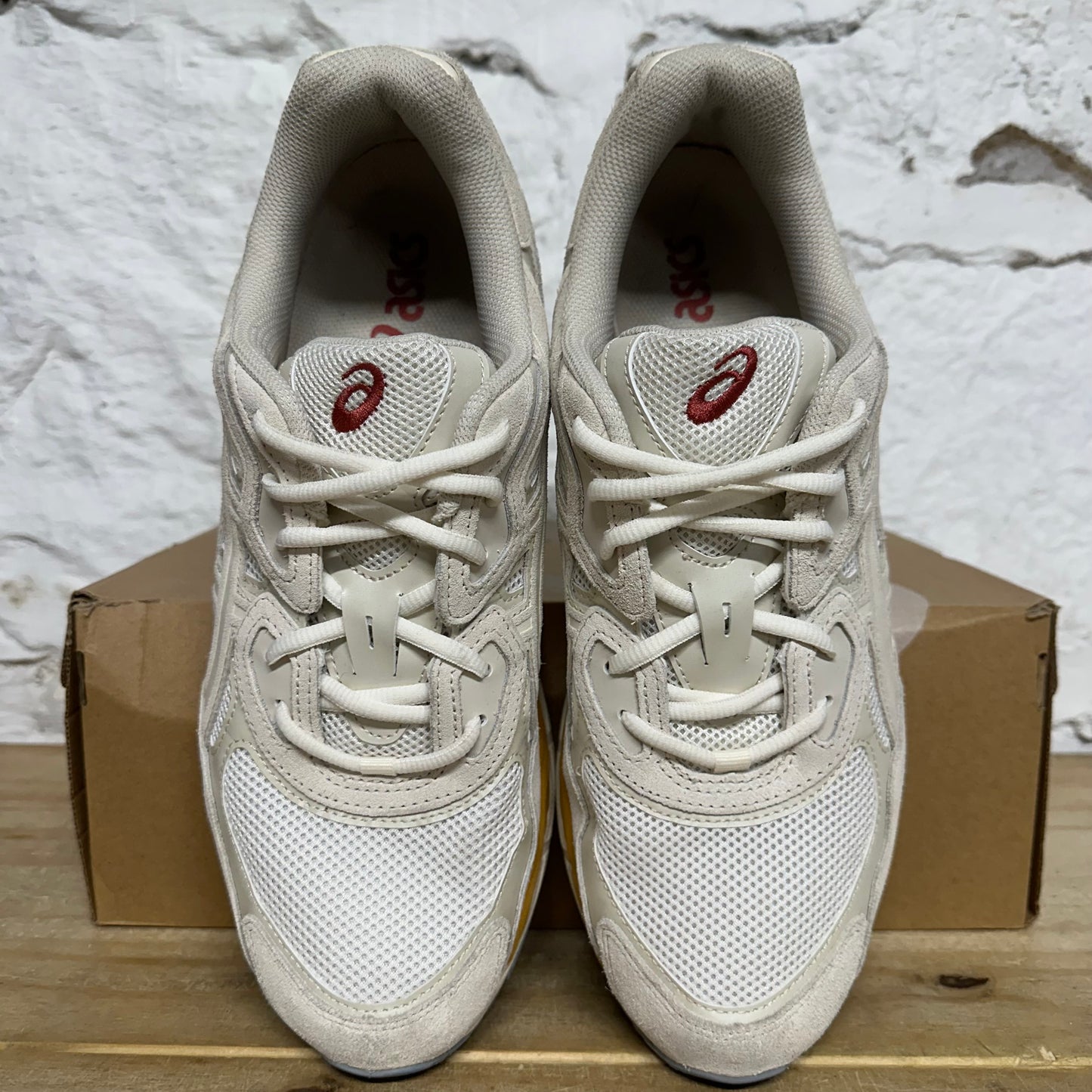 Asics Gel-NYC Cream Oatmeal Sz 12