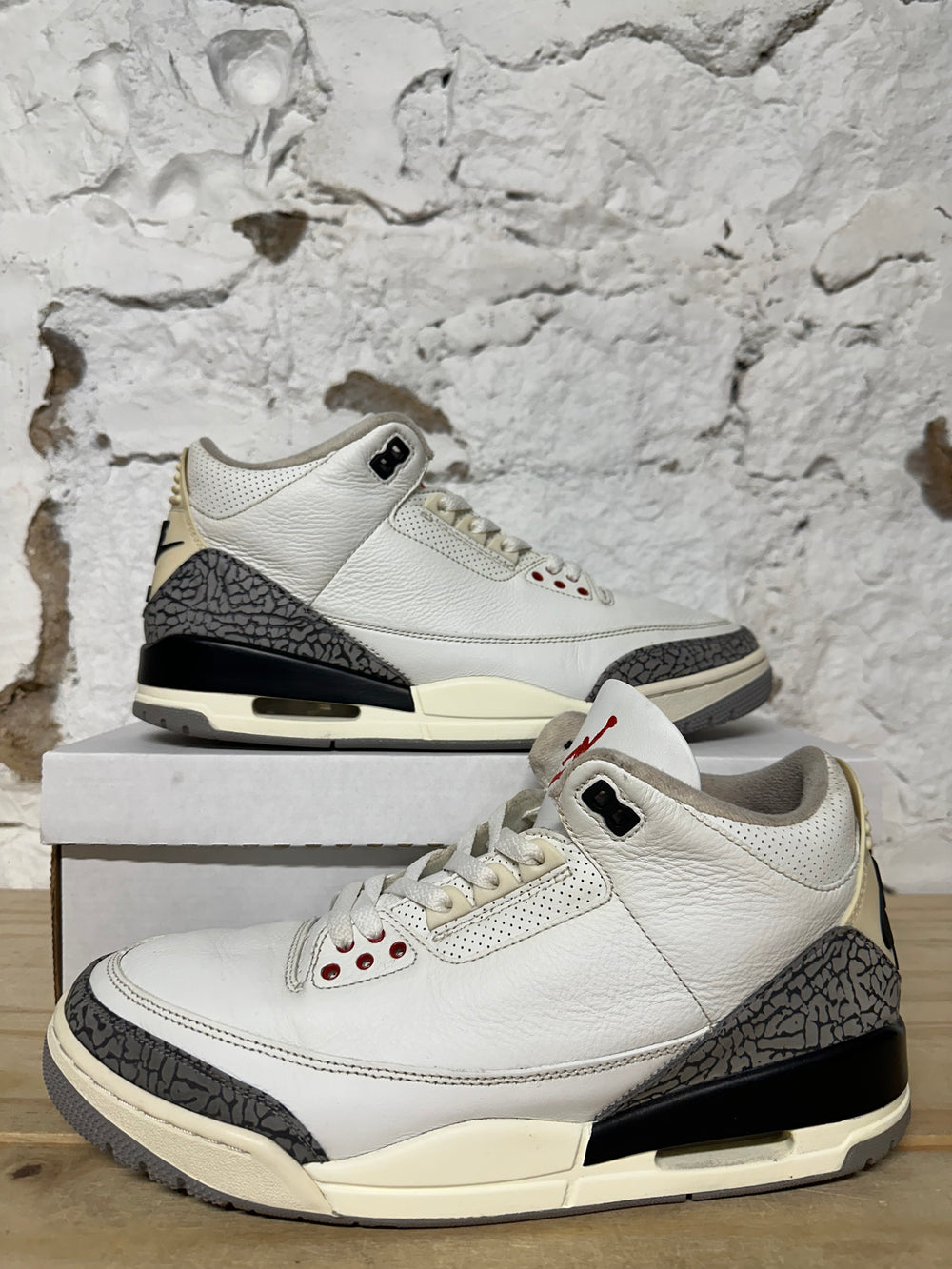 Air Jordan 3 White Reimagined Sz 11