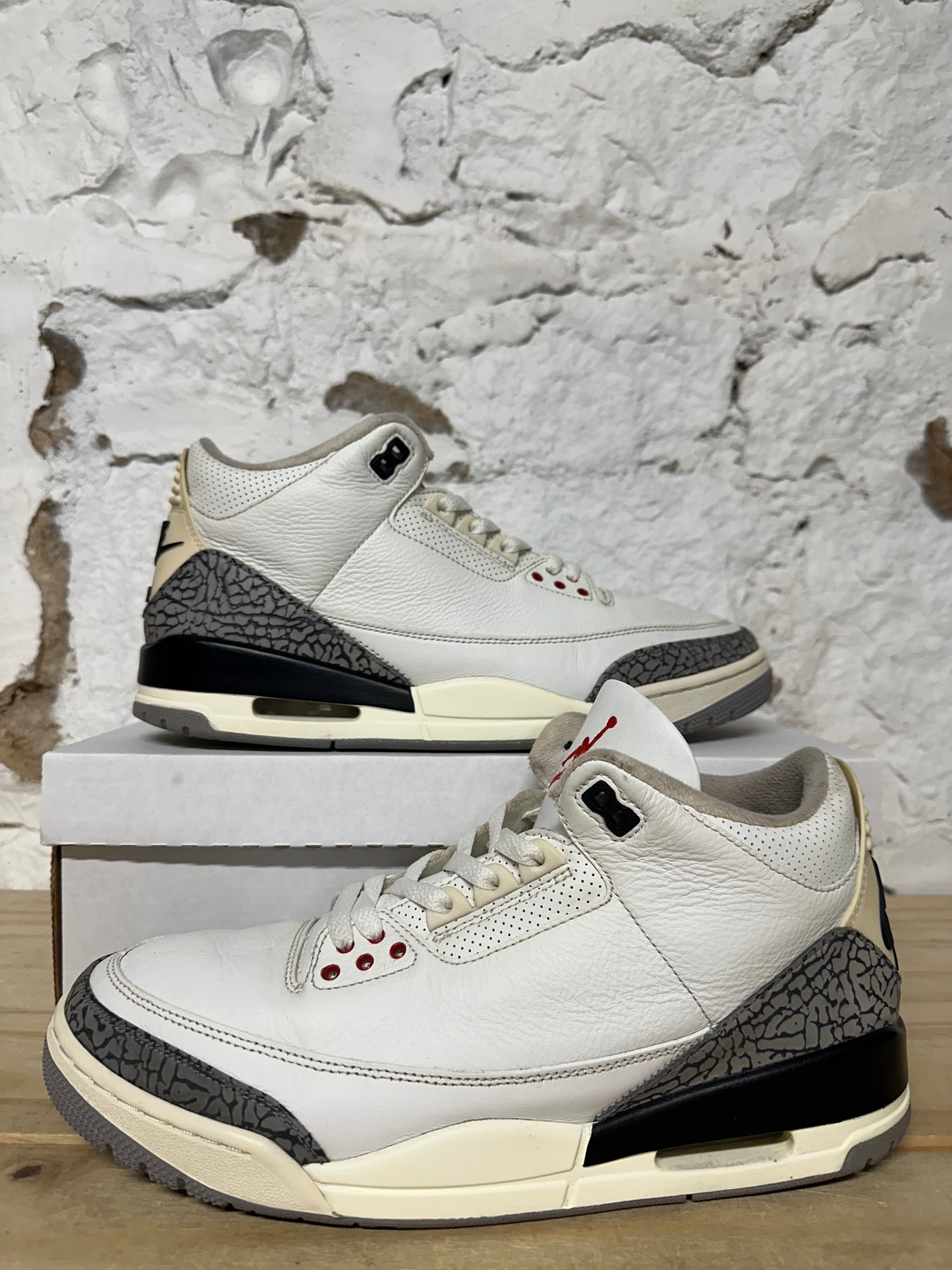 Air Jordan 3 White Reimagined Sz 11