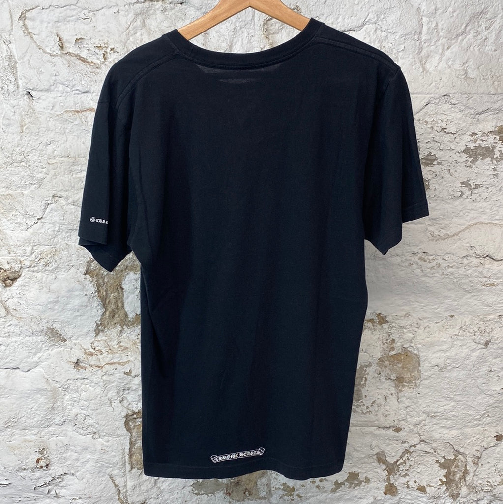 Chrome Hearts Neck Logo T-Shirt Black Sz M – The Gallery Online