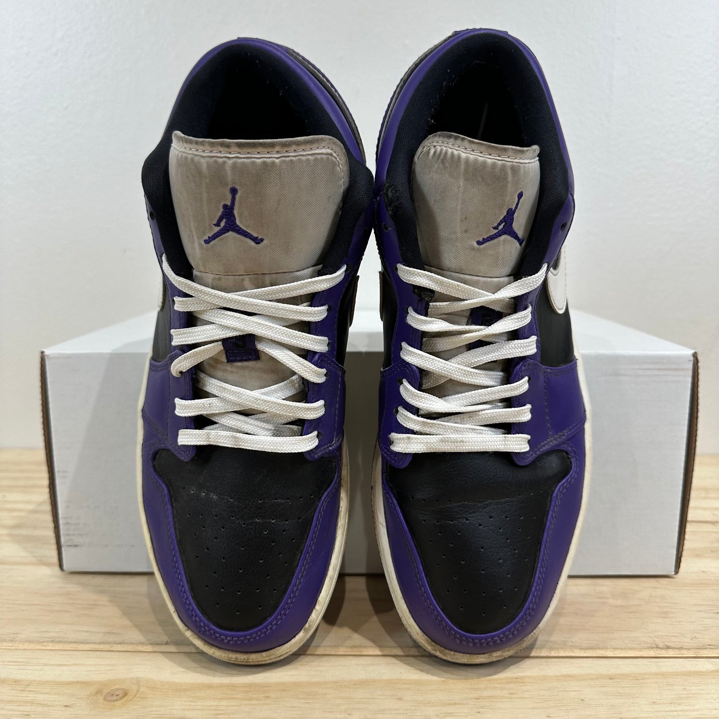 Air Jordan 1 Low Court Purple Sz 9.5