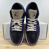 Air Jordan 1 Low Court Purple Sz 9.5