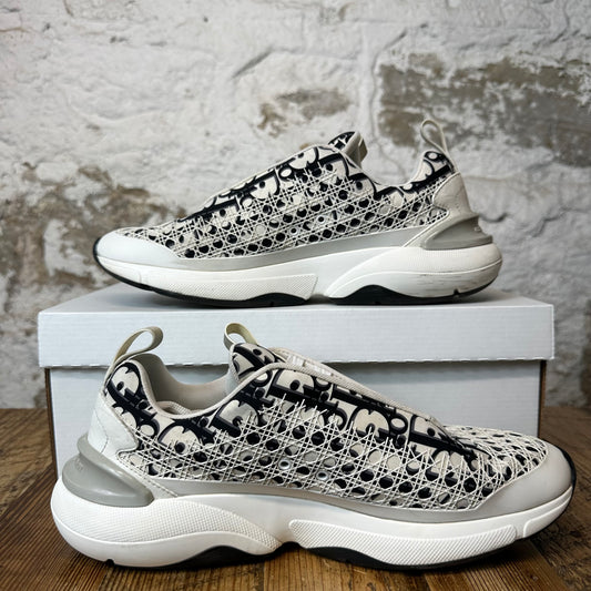 DIor B24 Oblique Cannage White Sneaker Sz 9 (42)