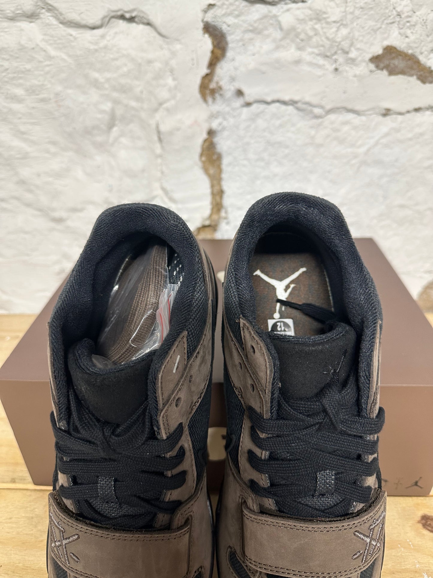 Air Jordan Jumpman Jack Travis Scott Dark Mocha Sz 12 DS