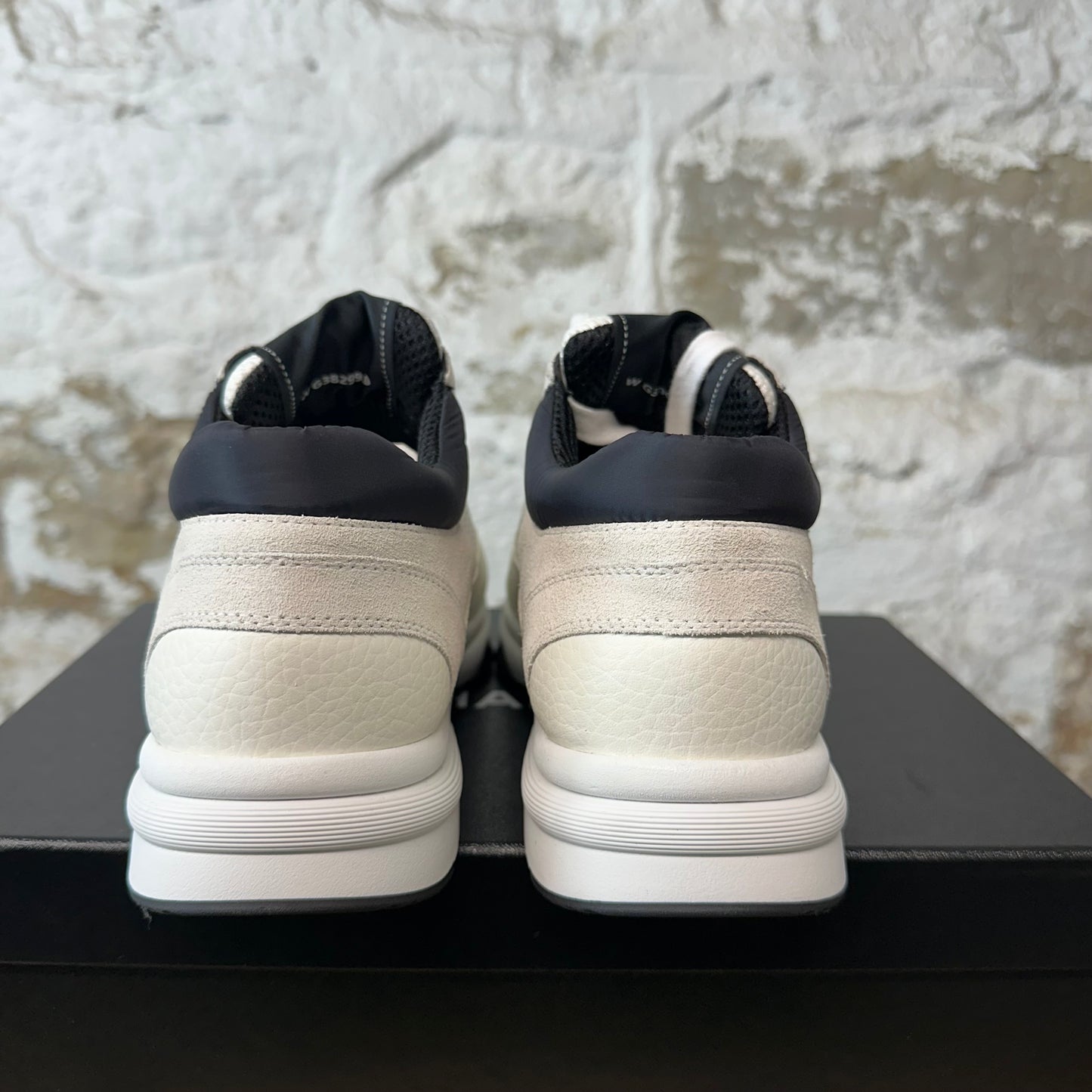 Chanel Black CC Cream White Sneaker Sz 7 (40)