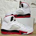 Air Jordan 5 Fire Red Black Tongue (2025) Sz 9