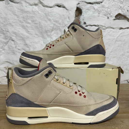 Air Jordan 3 Muslin Sz 9