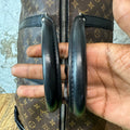 Louis Vuitton Monogram Macassar Keepall Bandouliere Sz 55