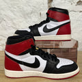Air Jordan 1 High Black Toe Reimagined Sz 8