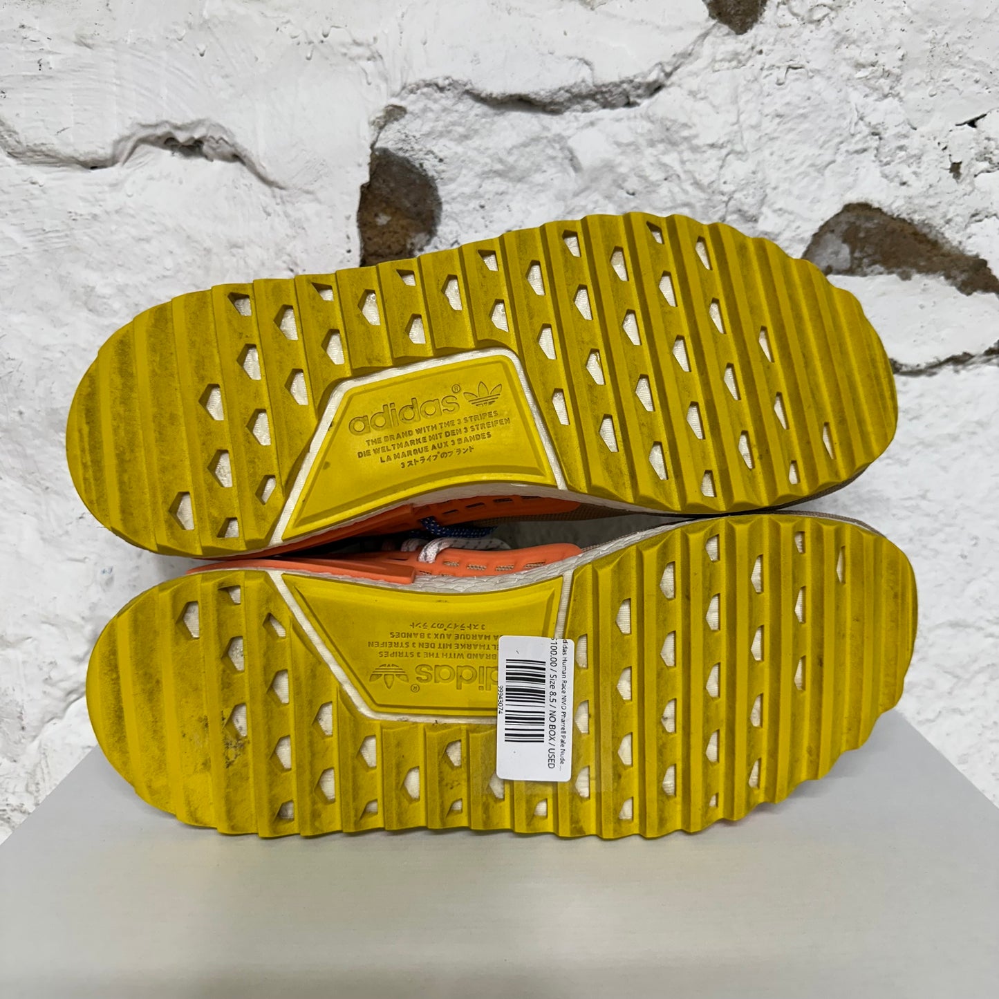 Adidas Human Race NMD Pharrell Pale Nude Sz 8.5
