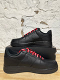 Nike Air Force 1 Low Supreme Black Sz 11 DS