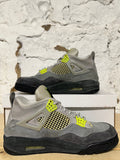 Air Jordan 4 Neon 95 Sz 9