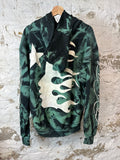 Hellstar Paradise Green Black Hoodie Sz S