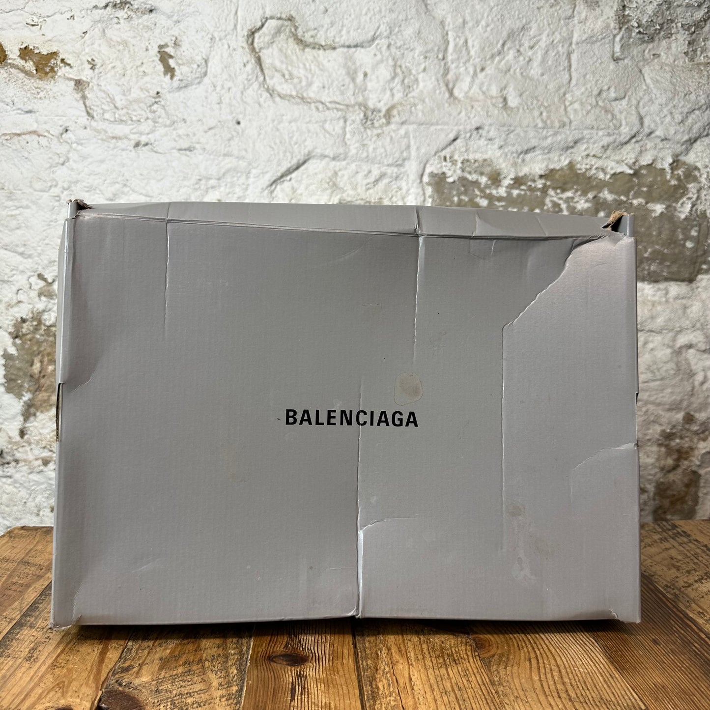 Balenciaga 3XL Black Silver Sneaker Sz 8 (41)