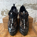 Burberry Arthur Brown Monogram Black Sneaker Sz 8 (41)